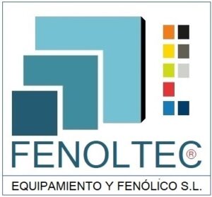 Anagrama y servicios ofrecidos por Fenoltec S.L. Fenoltec es una marca registrada.